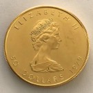 Maple Leaf de 1 onça, ouro 999,9