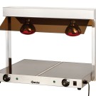 Aquecedor para buffets 2 lampadas e placa vitroceramica Bartscher
