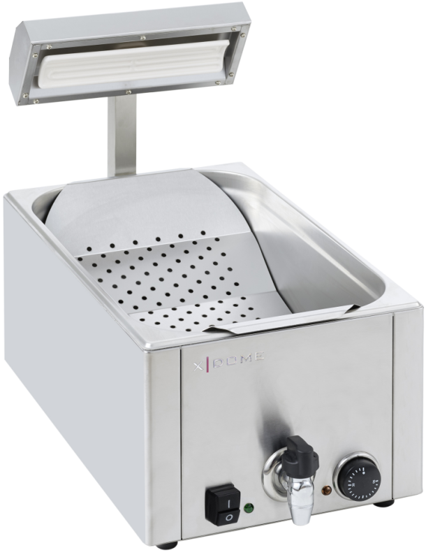 Aquecedor de batatas fritas linha 600