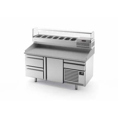 Bancada frigorifica para pizzas MP 1740 CN Infrico