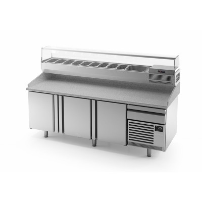 Bancada frigorifica para pizzas MP 2300 Infrico