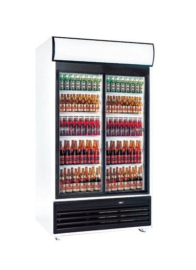 Expositor frigorifico 2 portas em vidro SLDG750