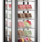 Expositor congelação para gelados Cristal Tower RS 75BT