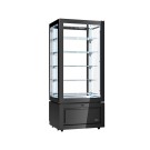 Expositor para gelados New Luxor preta KG8A