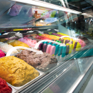 Vitrina de gelados Scoop