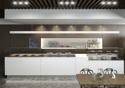 Vitrina para Pastelaria/Cafetaria PURE