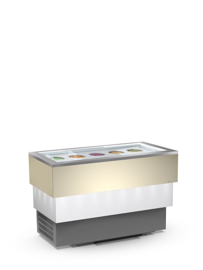 Vitrina expositora de gelados CARRARA CREAM VISTA