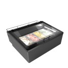 Vitrina de gelados Mini Cream 4 V preto