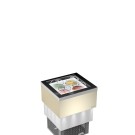 Vitrina expositora de gelados Carrara Creme Vidro total