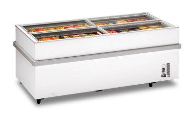 Arca congeladora c/ 4 tampas de correr modelo CHV/V 1100