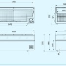 Ilha congeladora/refrigeradora Arcaboa ECH 2.5 DE