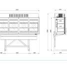 Expositor de congelação ARV 2.5
