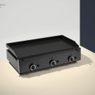 Grelhador Fry top Steel 800 gás