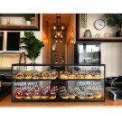 Vitrine neutra dupla EXPO PLANO – EP36BL Sayl
