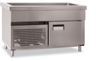 Elemento com cuba refrigerada